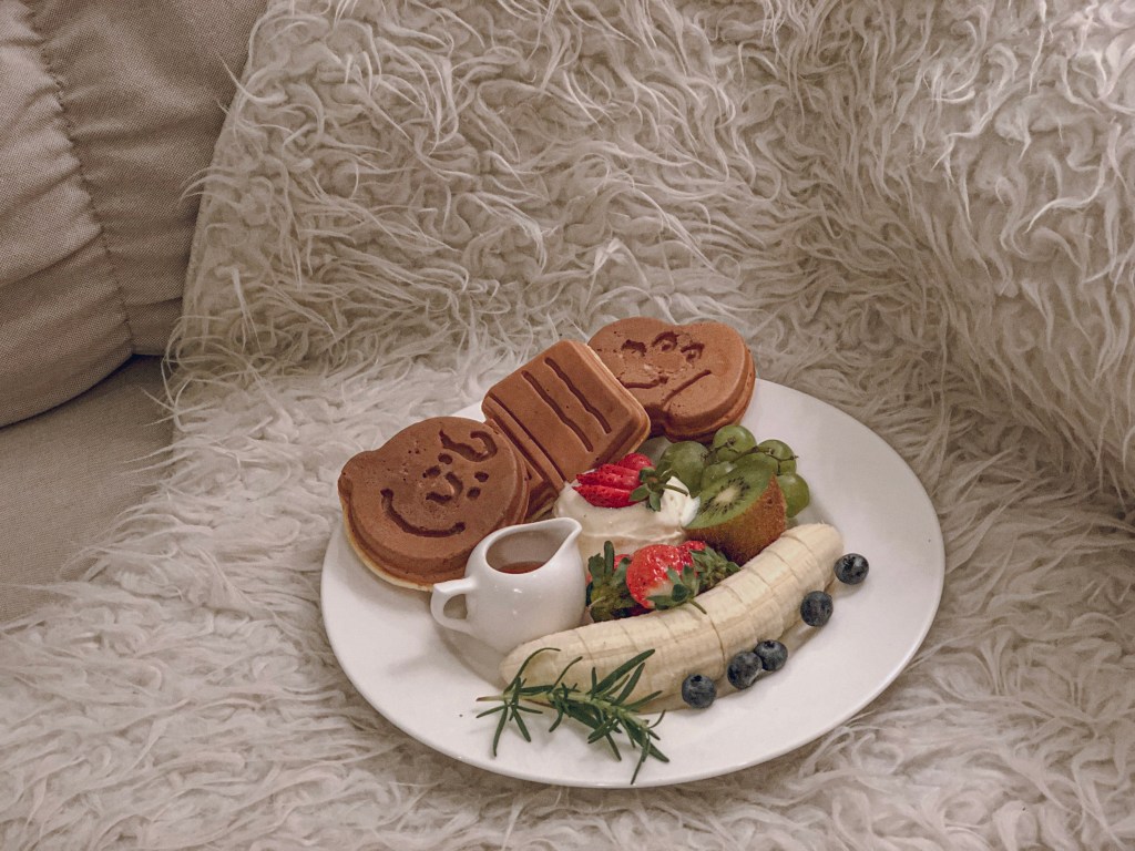 sansan小矮走跳日記-中山站咖啡廳 走進屋子裡 House go in 季節水果冰淇淋鬆餅