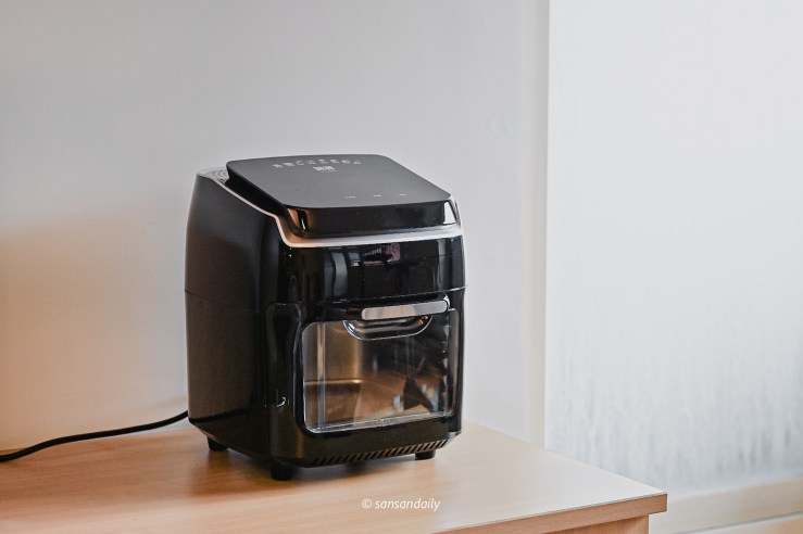 鍋寶 智慧多功能氣炸烤箱12L 開箱 @sansan小矮人走跳日記