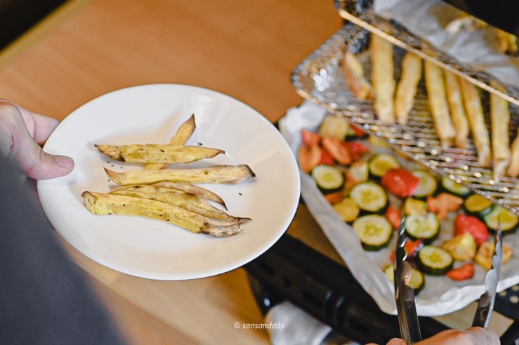 鍋寶 智慧多功能氣炸烤箱12L 開箱 @sansan小矮人走跳日記