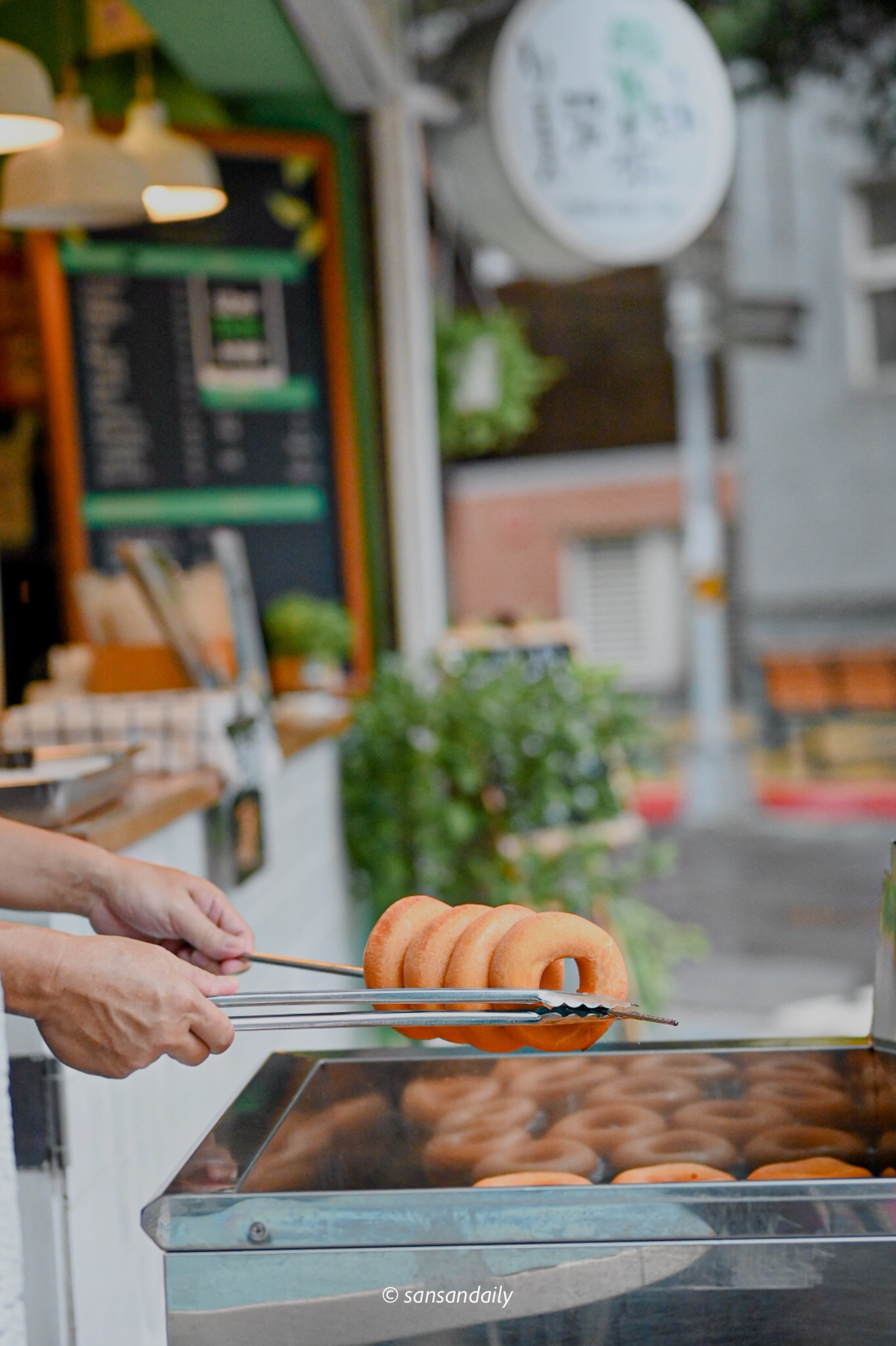 美濃泰涼 台北在地美食 小米甜甜圈