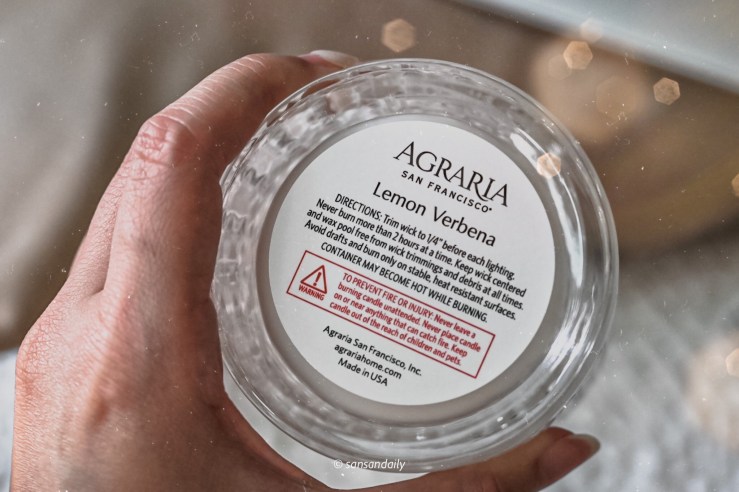 AGRARIA 檸檬馬鞭草 評價