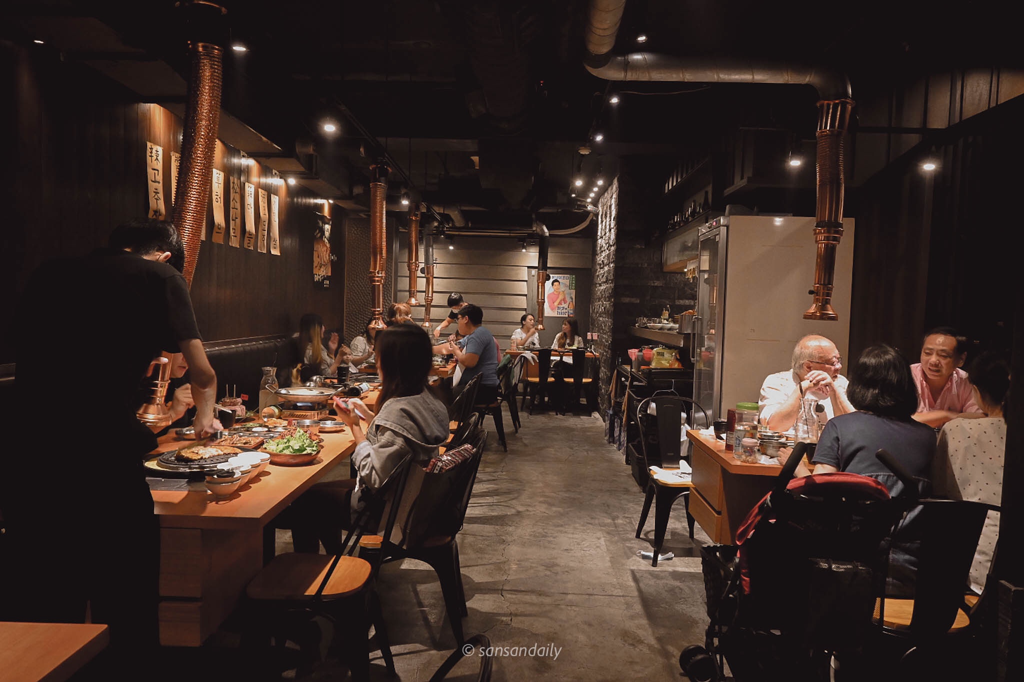 娘子韓食二樓客人用餐空間