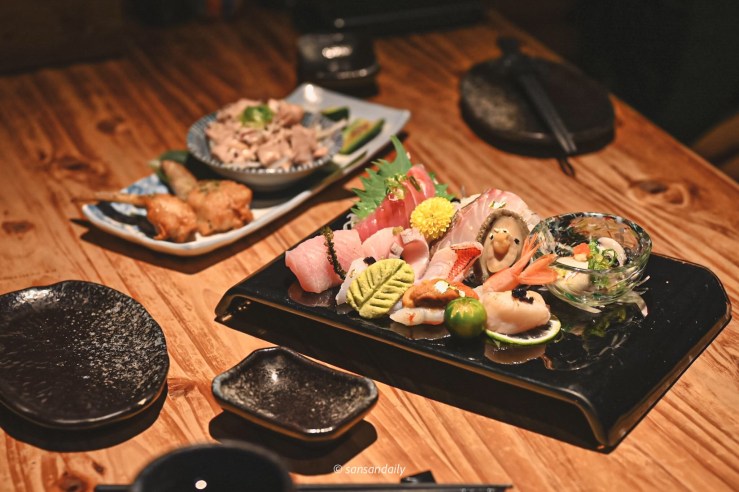 微風建一食堂 無菜單料理 生魚片拼盤