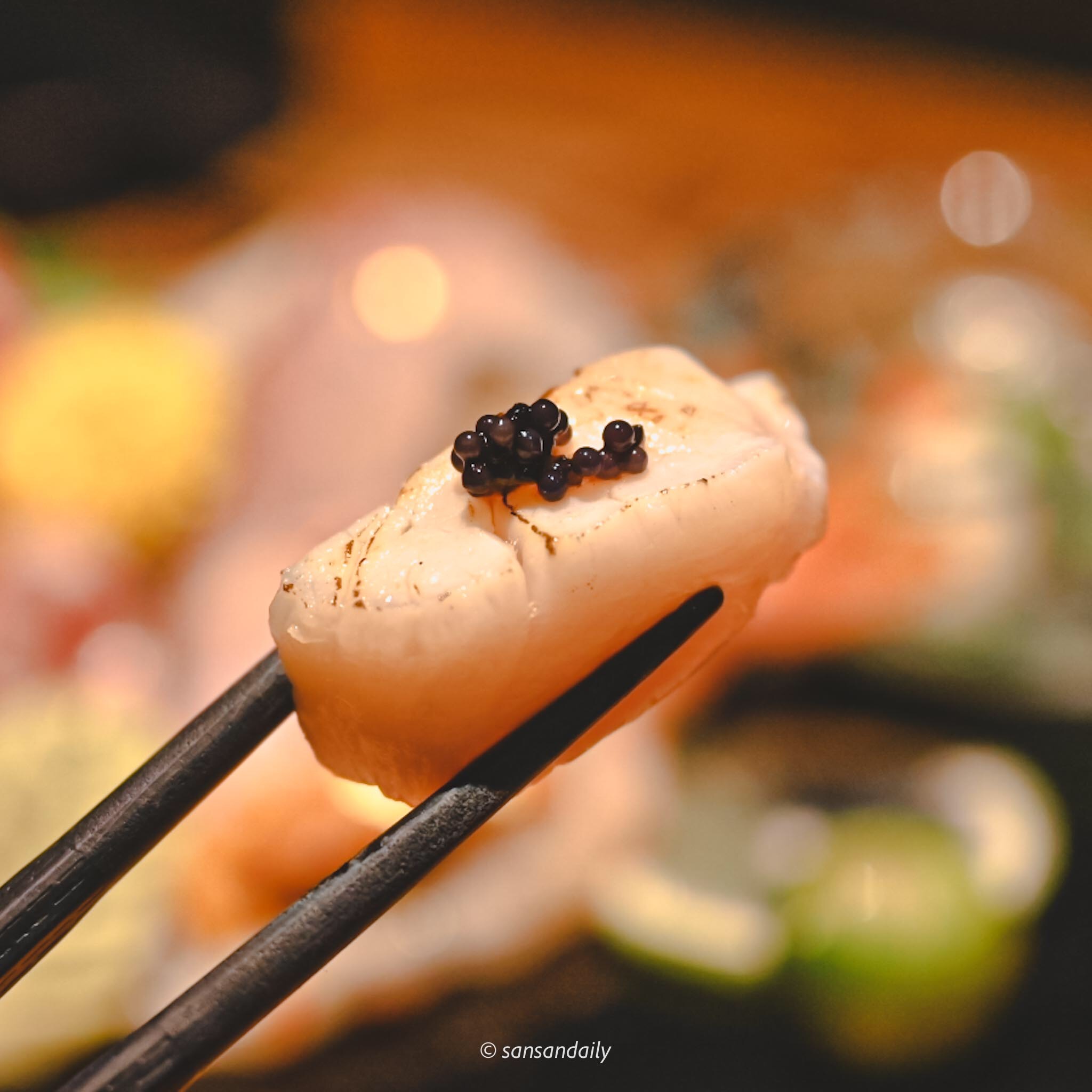 北海道生食級干貝 烏魚子醬