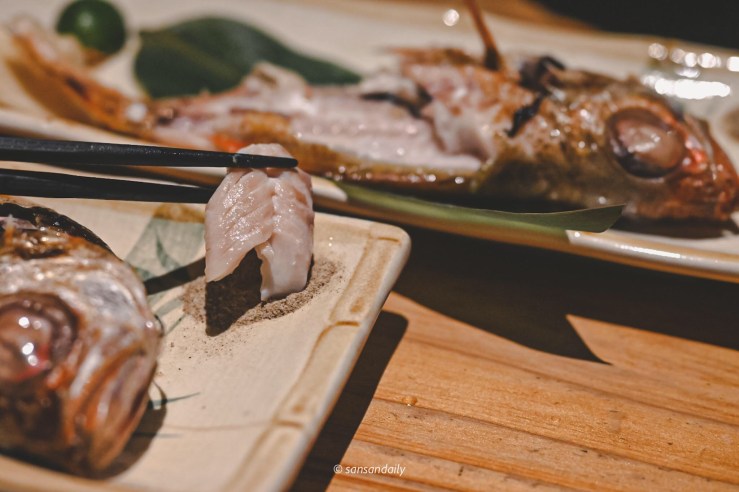 烤紅喉佐芥茉楜椒鹽