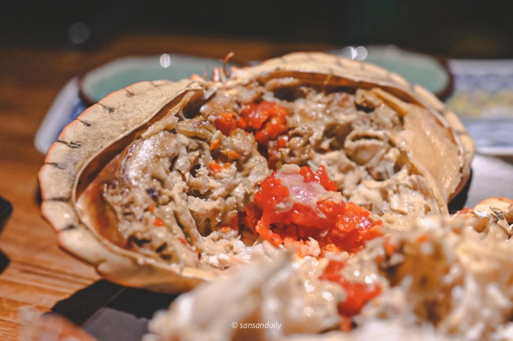 麵包蟹蟹膏特寫