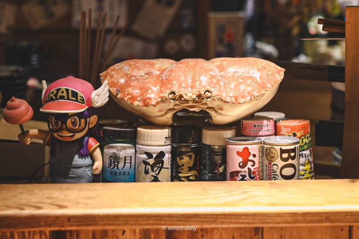 微風建一食堂吧台展示麵包蟹殼