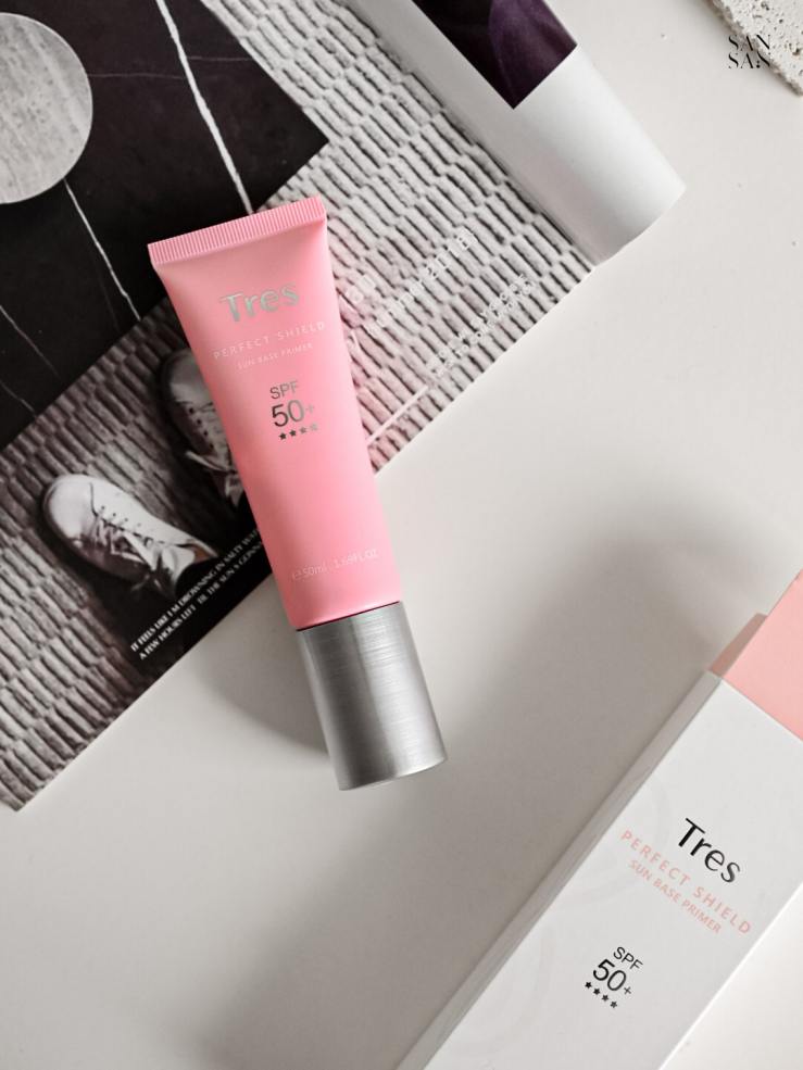 Tres特莉斯 親膚美肌隔離乳 產品實拍