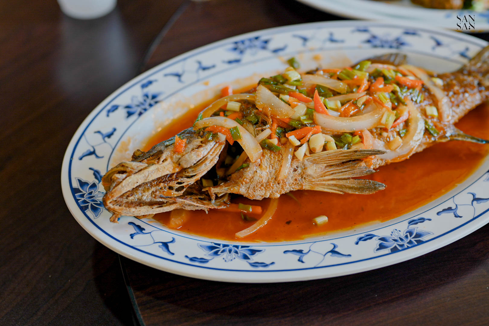 山豬湖土雞城菜單 糖醋魚