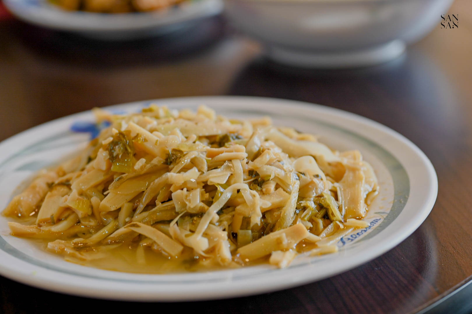 山豬湖土雞城菜單 筍絲