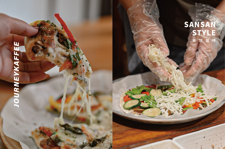 覺旅咖啡 內湖店 文章首圖 diy披薩