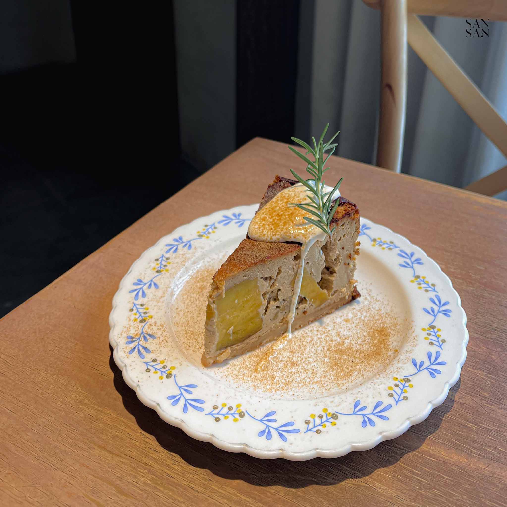 霧夜手工甜點 烤地瓜黑糖乳酪 餐點照片